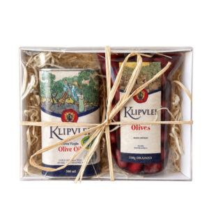 Extra Virgin Olive Oil and Table Olives Gift Box